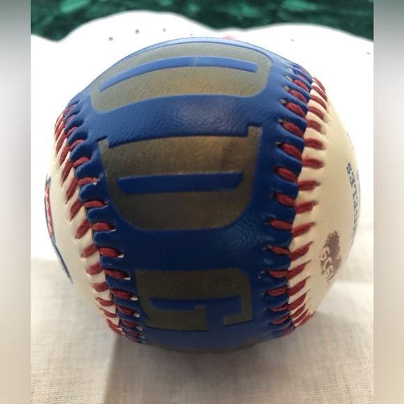 Los Angeles Dodgers 40th Anniversary Souvenir Baseball 1958-1998 Rawlings - Picture 3 of 6